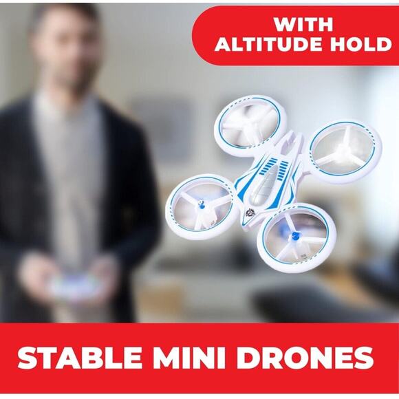 Force1 UFO 4000 Mini Drone for Kids BRAND NEW - LED Remote Control Drone - Picture 3 of 7